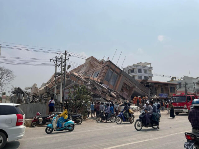 미얀마 지진, 방콕까지 덮쳤다&hellip;43명 매몰&middot;중국&middot;베트남도 진동 감지