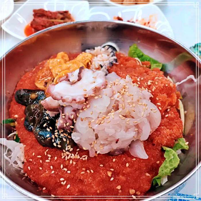 전남 여수 맛집 바다를 품은, 항아리물회