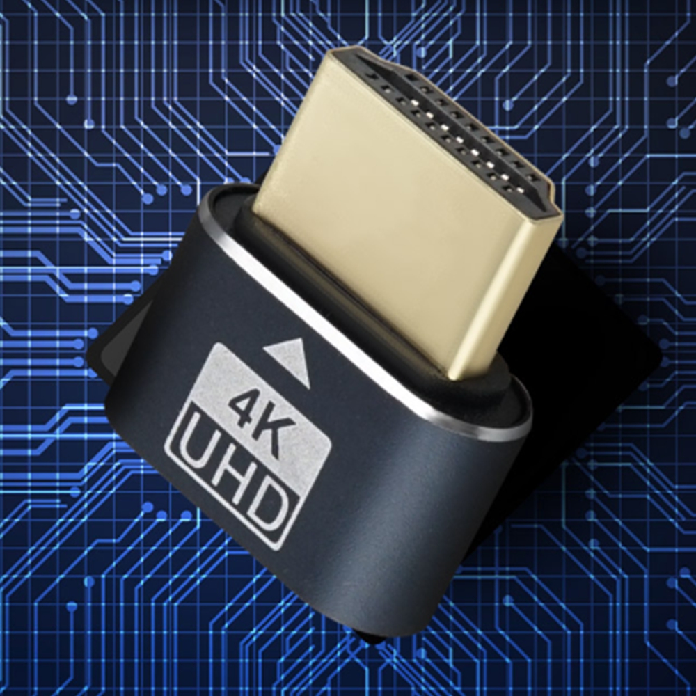 HDMI 더미플러그로 모니터 없는 PC 원격 접속하는 방법