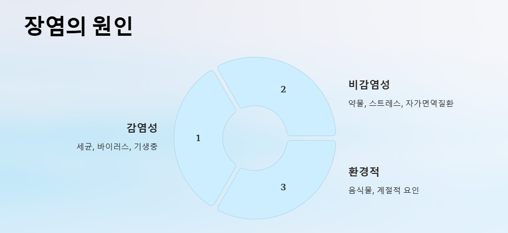 장염의 원인