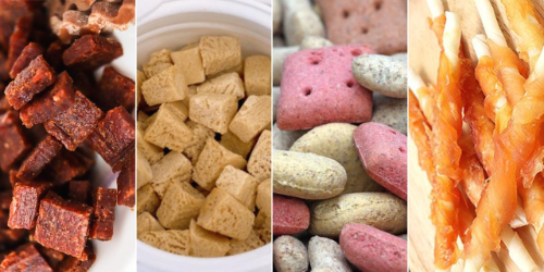 습식, 동결건조, 건조, 개껌