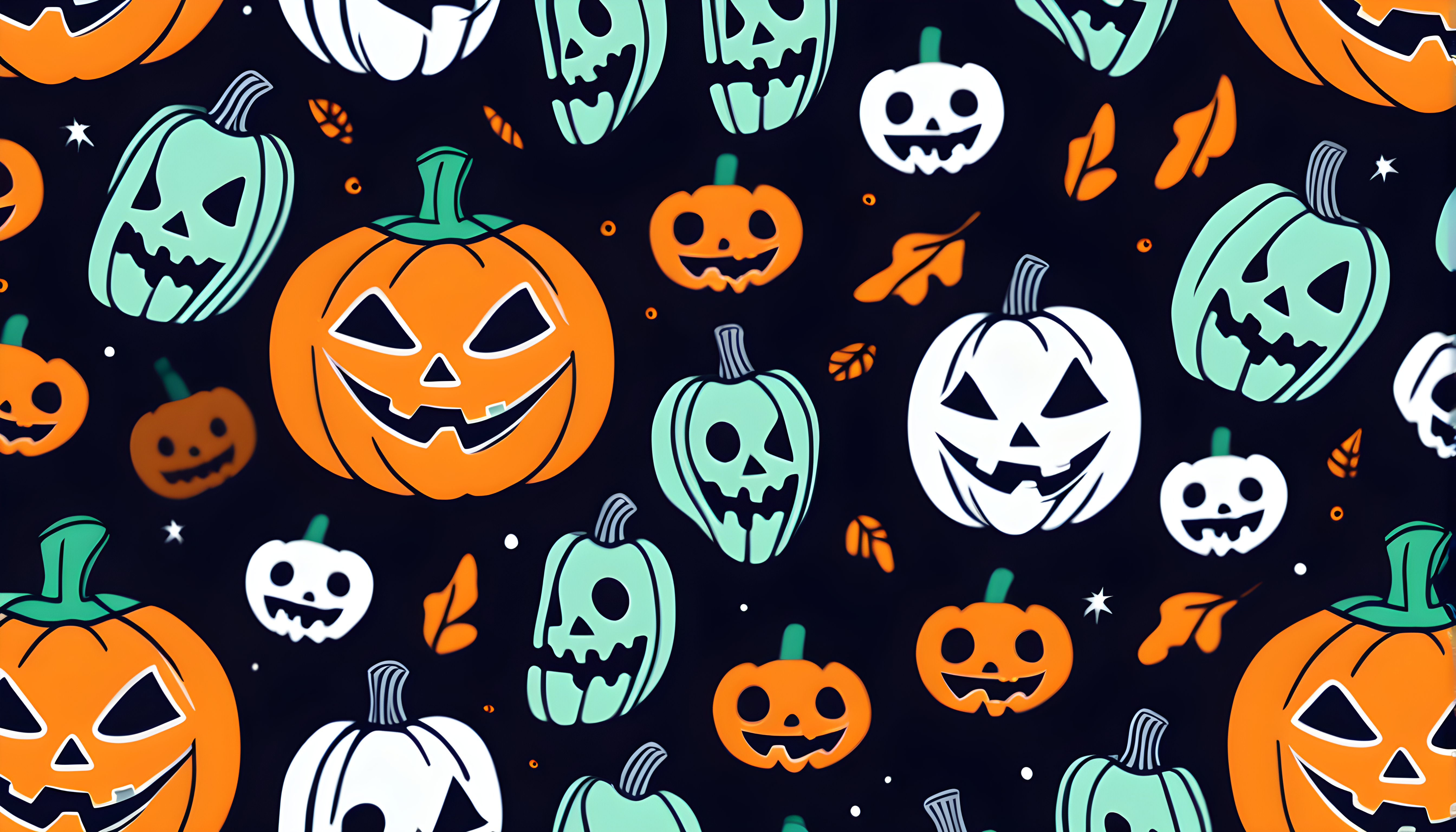 할로윈 호박 귀신 일러스트 다운로드