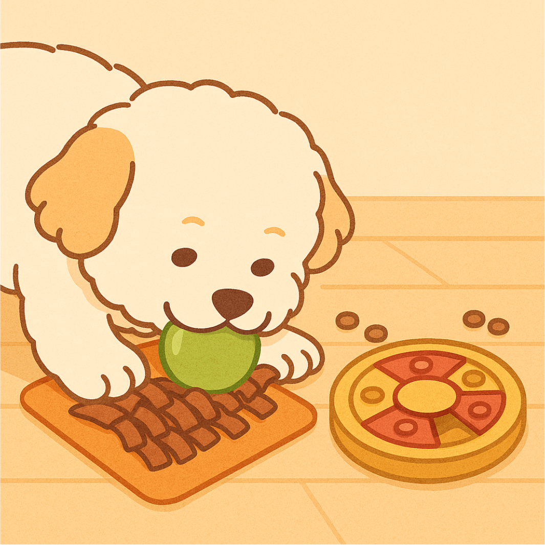 강아지 놀이
