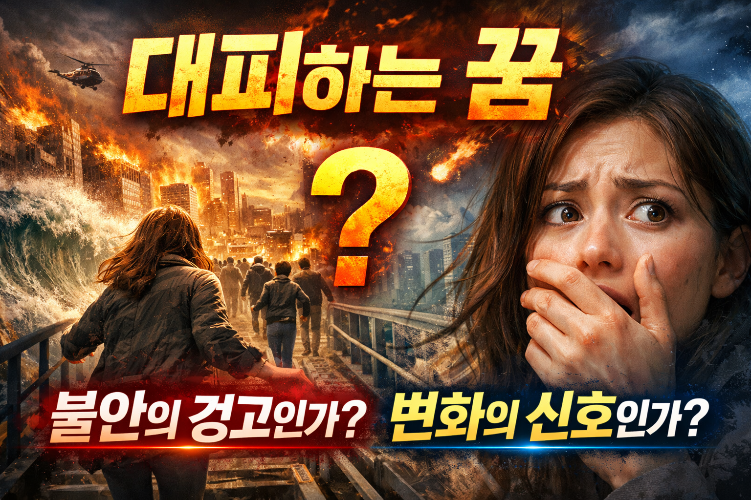 대피하는 꿈