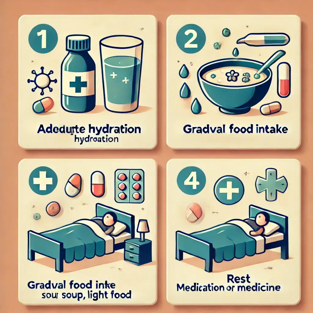 노로바이러스의 치료