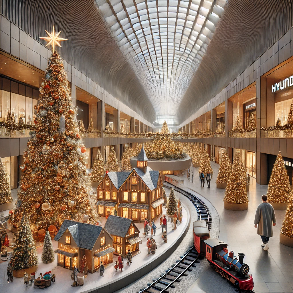 더현대 서울 크리스마스 빌리지