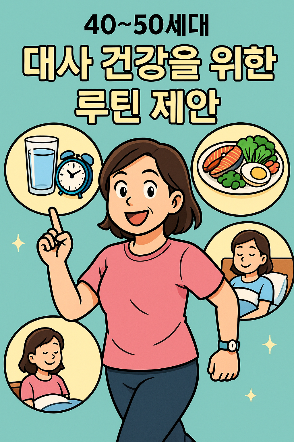 4050세대 대사 건강을 위한 루틴 제안 관련사진