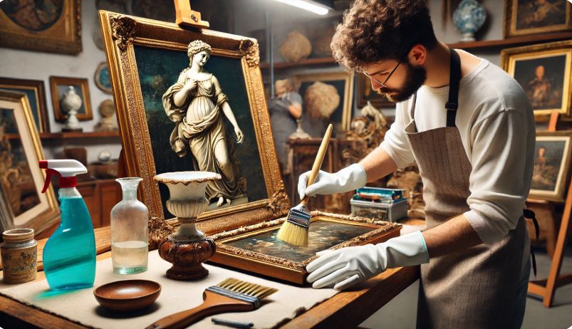 예술품 & 골동품 보호 클리닝