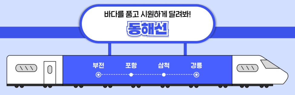 기차여행 1박2일 여행지 추천
