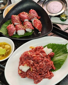 소고기초밥6천원