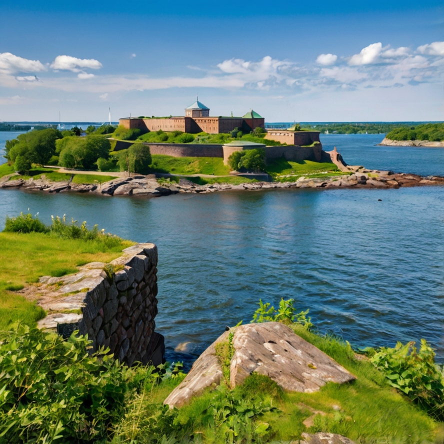헬싱키 관광지 수오멘린나 요새 이미지