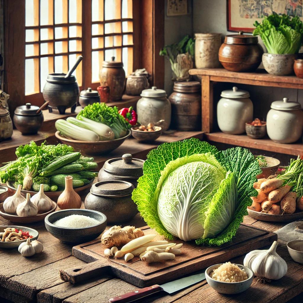 백김치 만들기