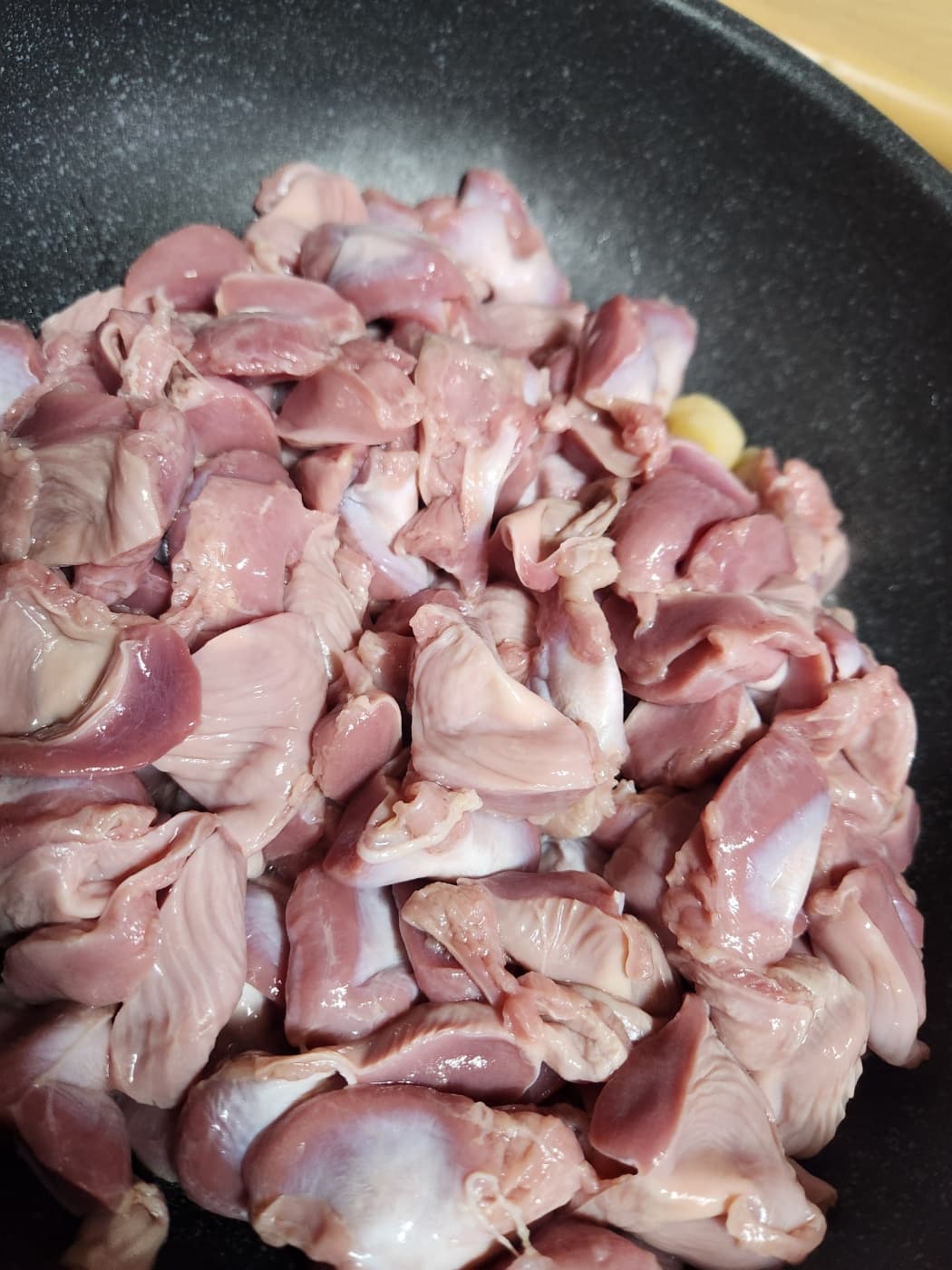 매콤한술안주닭똥집요리