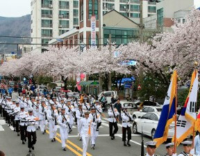 진해군항제모습