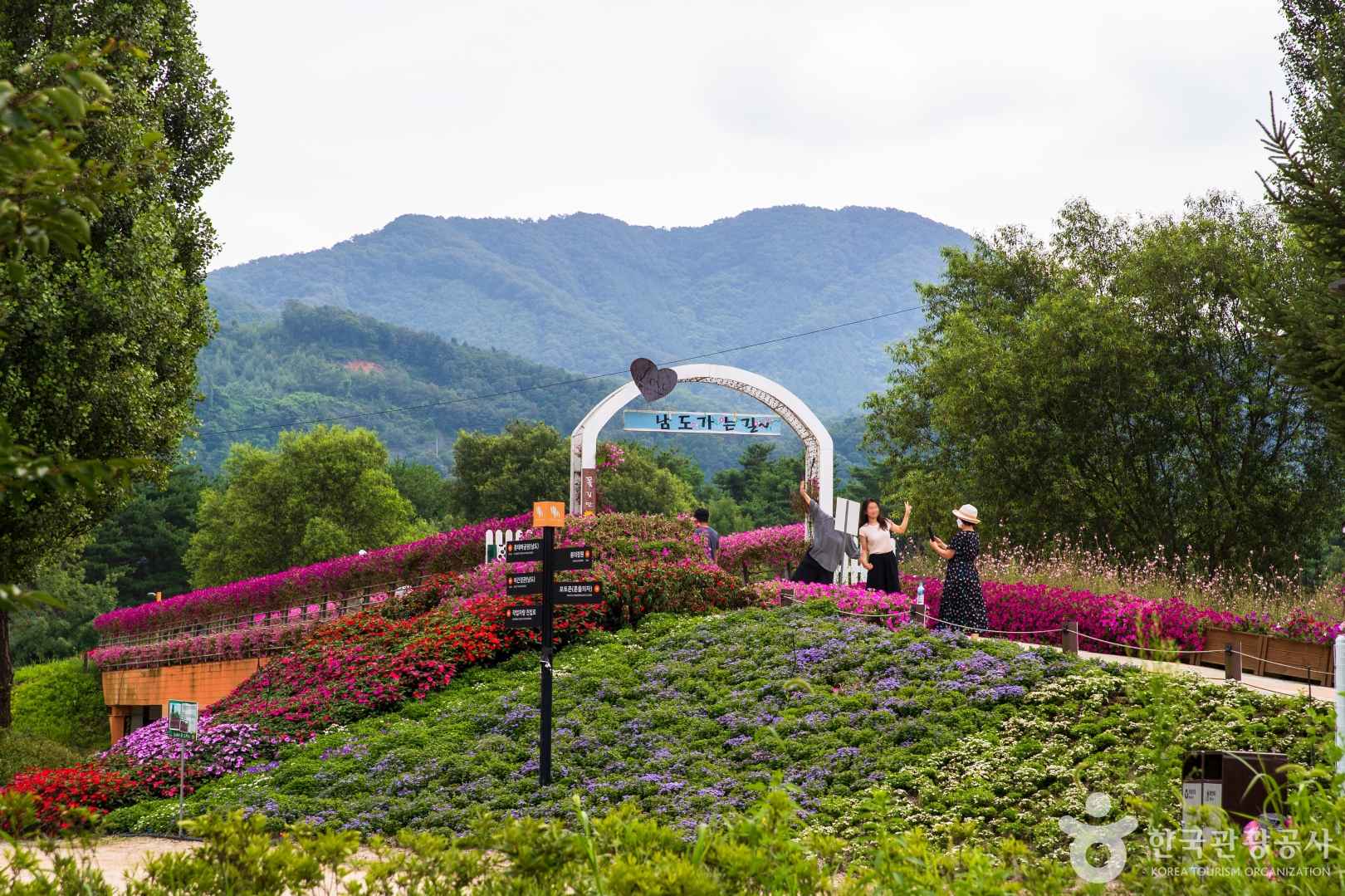 자라섬 남도꽃정원
