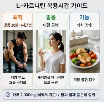 L카르니틴-효능-후기-부작용-복용시간-효과