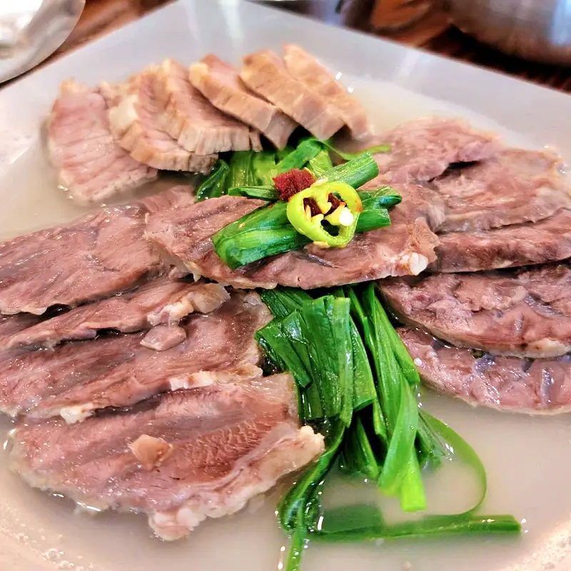 줄서는식당 자가제면 장칼국수 고기칼국수 샐러드칼국수 공항동 마곡역 칼국수 맛집 소개