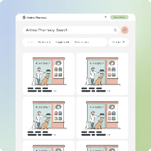 부산 동물약국 찾기 이미지