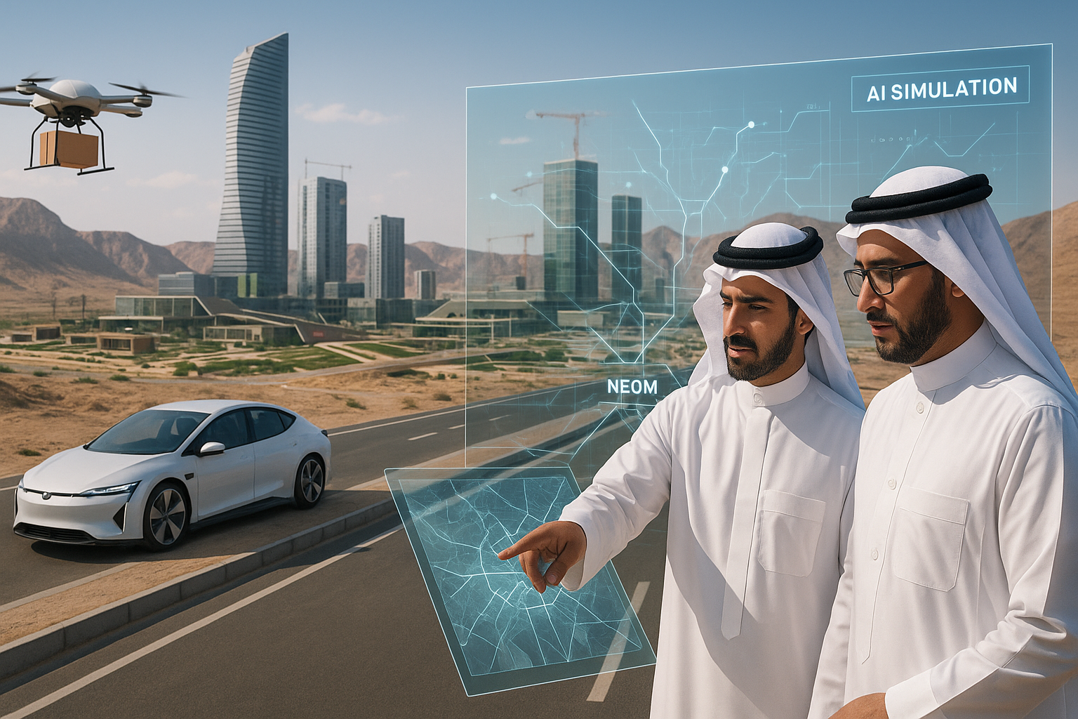 "사우디아라비아의 AI 인프라 투자 확대"에 대한 이미지입니다.