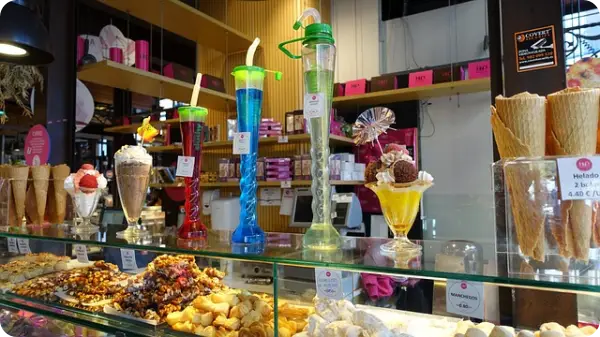 메가커피 팥빙수