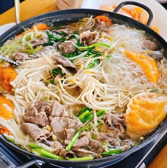 동치미국수-남양주-죽동국-강주은-만두전골