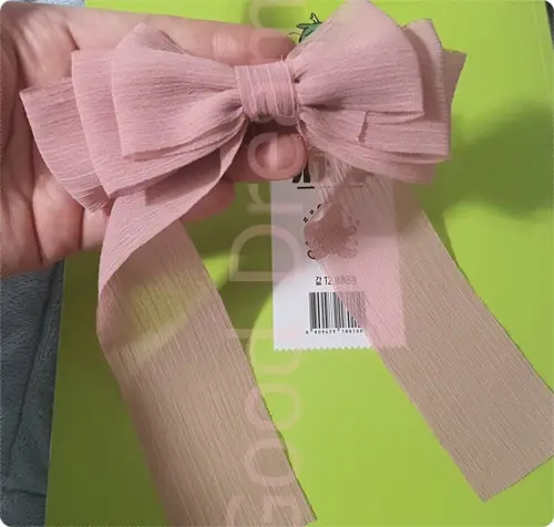 디어크로쉐 DIY 진달래꽃 리본 가방