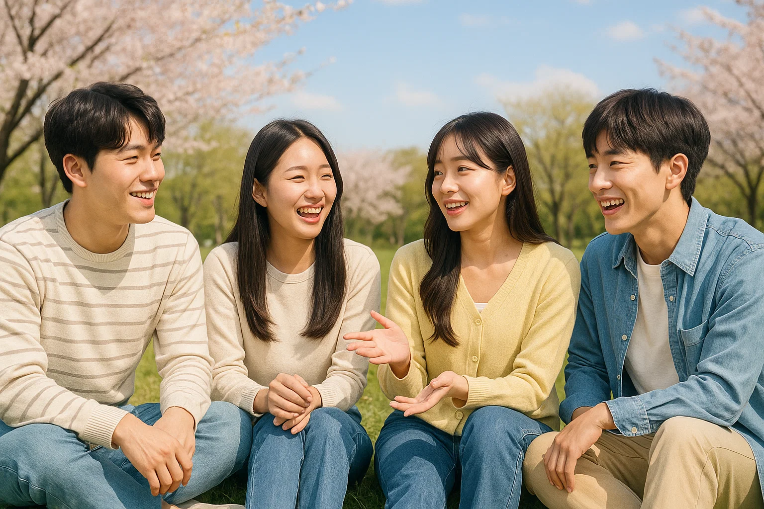 기분좋게-대화하는-사람들