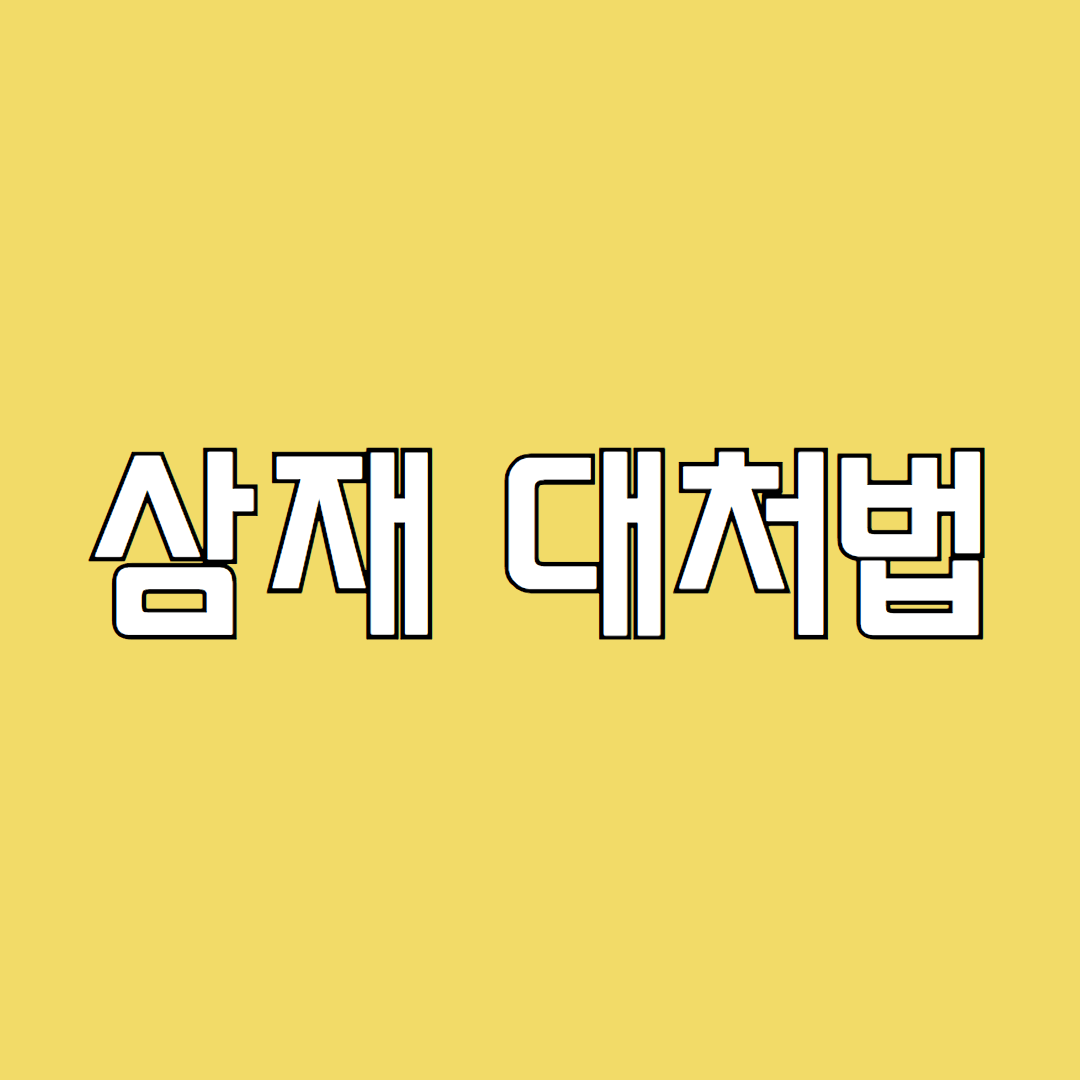 삼재 대처법 5가지