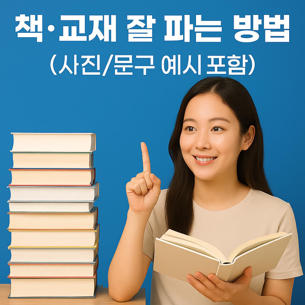 책·교재 잘 파는 방법 (사진/문구 예시 포함)