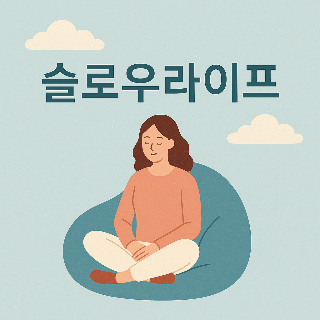 슬로우라이프의 휴식 순간