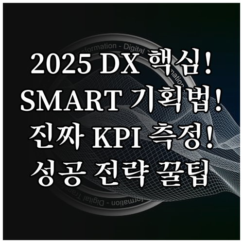 스마트 목표 정의부터 KPI 측정까지..