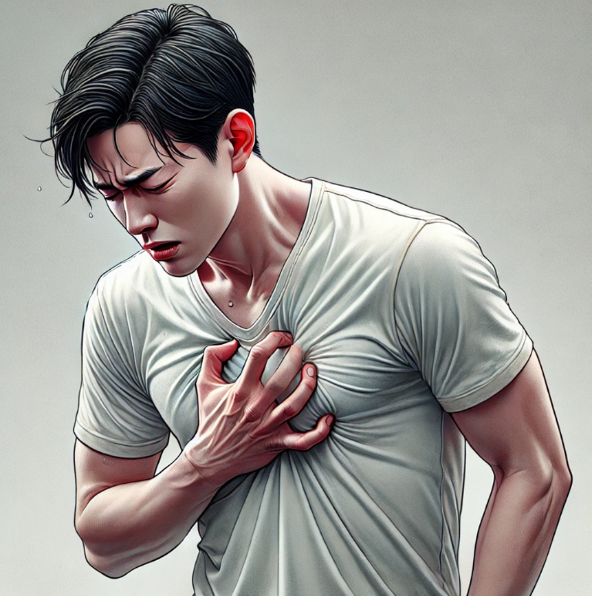 기흉에 관한 자료 사진