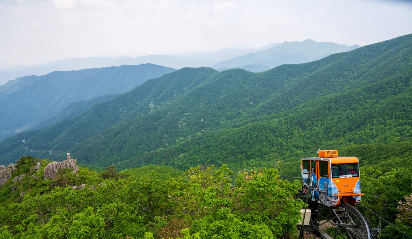 함양 대봉산휴양밸리 모노레일