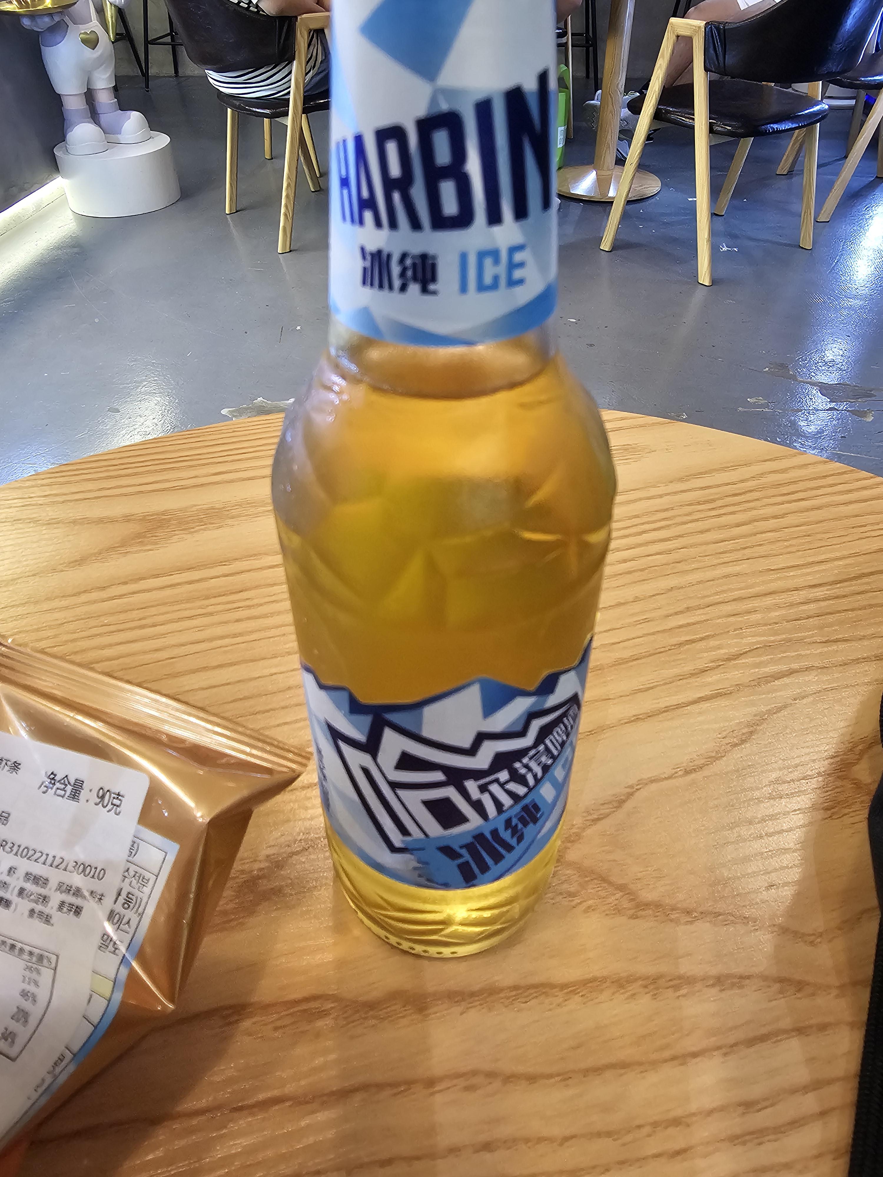 새우깡과 하얼빈맥주