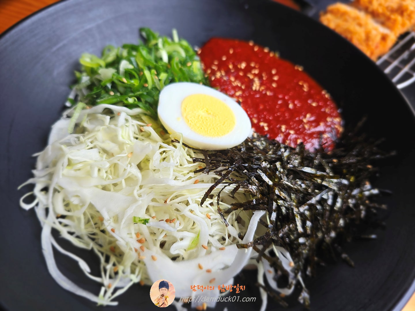 비빔소바정식