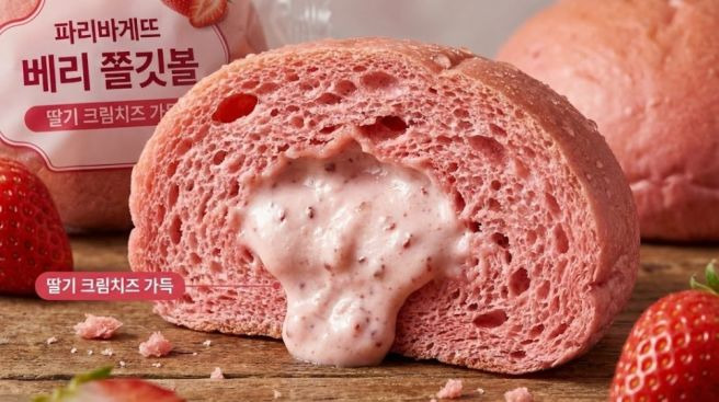 베리쫀득볼 논란 파리파게트 신상 베리밤페스타