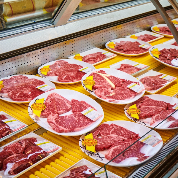 정육식당에서 고기를 먼저 골라서 결제 완료하기