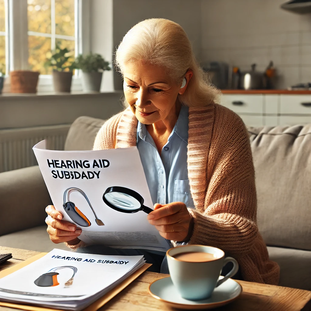 보청기 국가보조금지원 신청