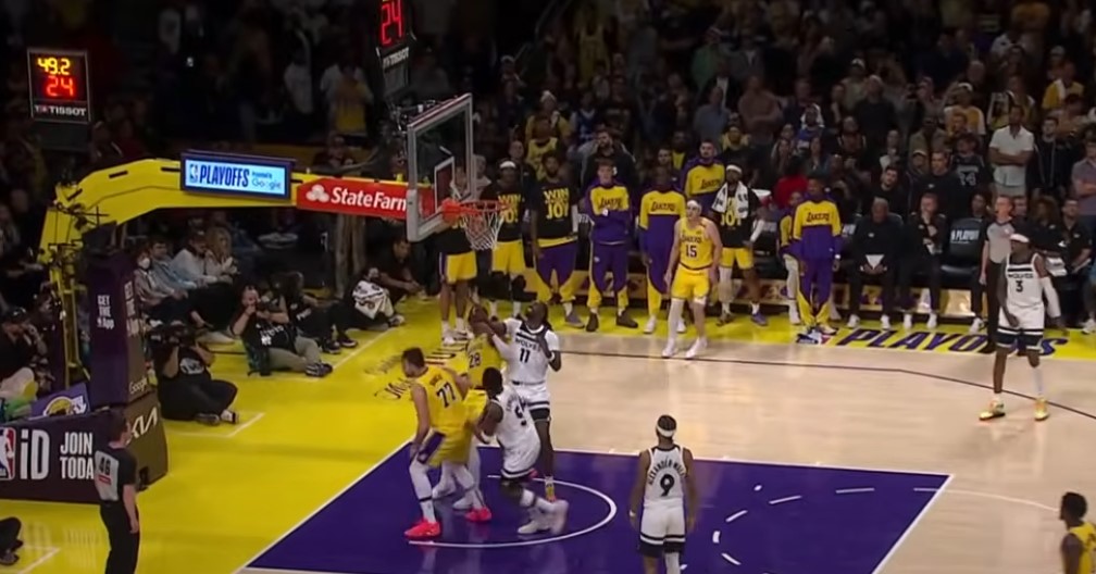 NBA 플레이오프 레이커스 vs 미네소타