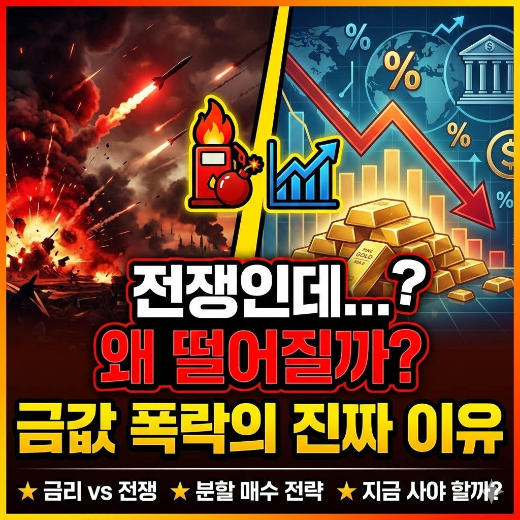 폭락장에서 살아남는 금 투자 전략 3가지