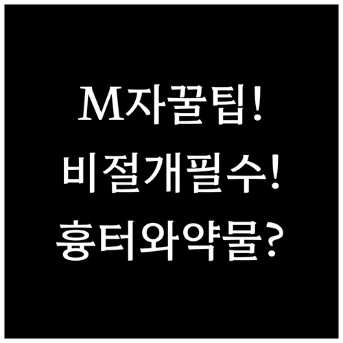 M자 비절개 모발이식 Q&A, 흉터와..
