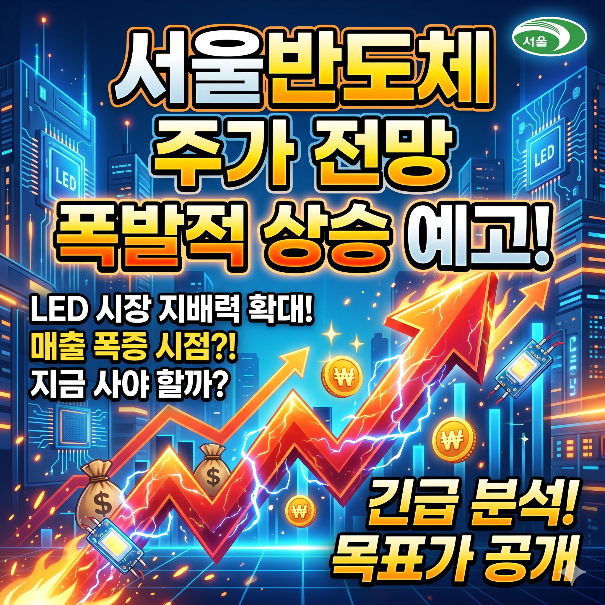 서울반도체 주가 전망