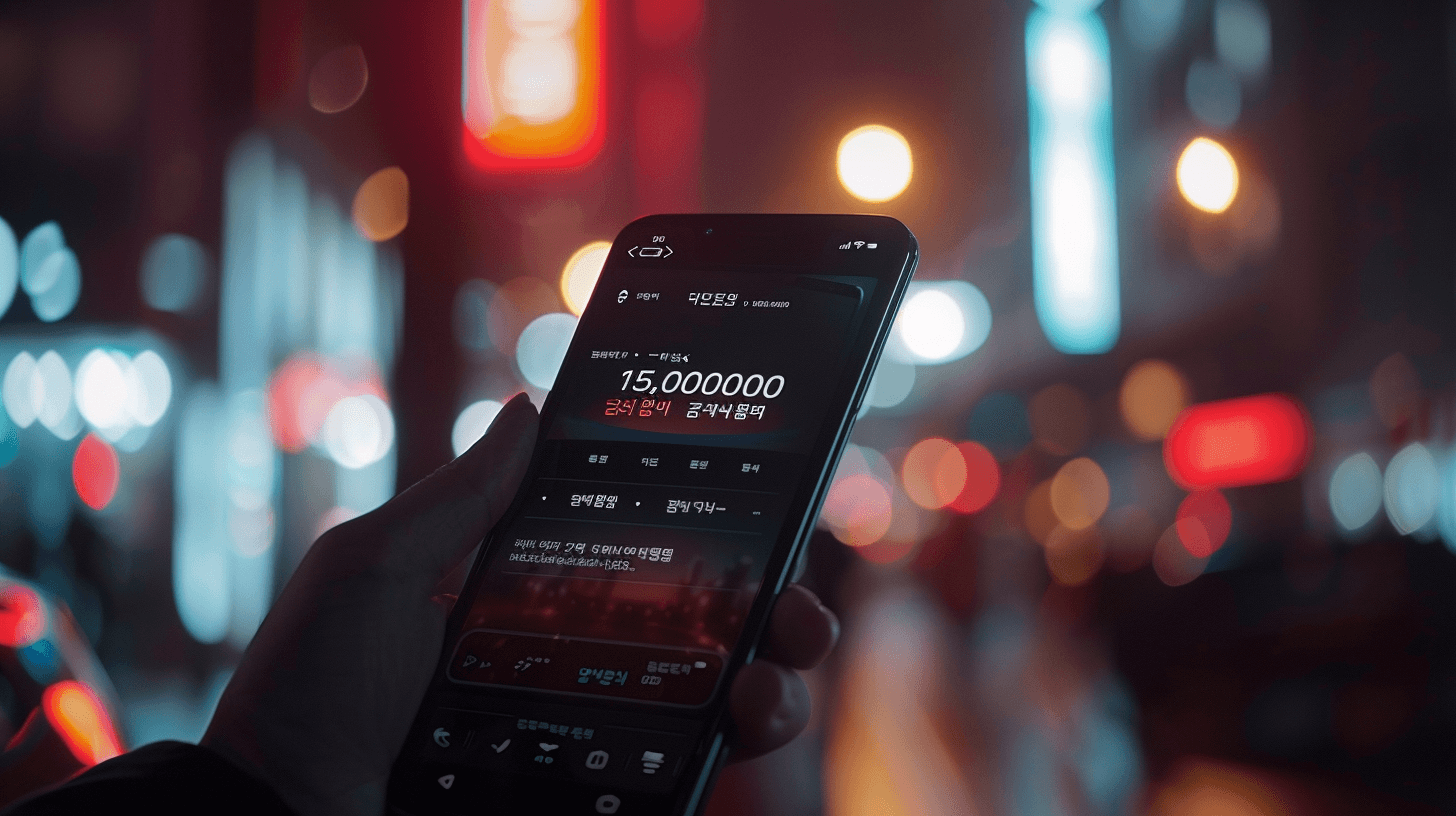 핸드폰의-퇴직금-입금-메세지