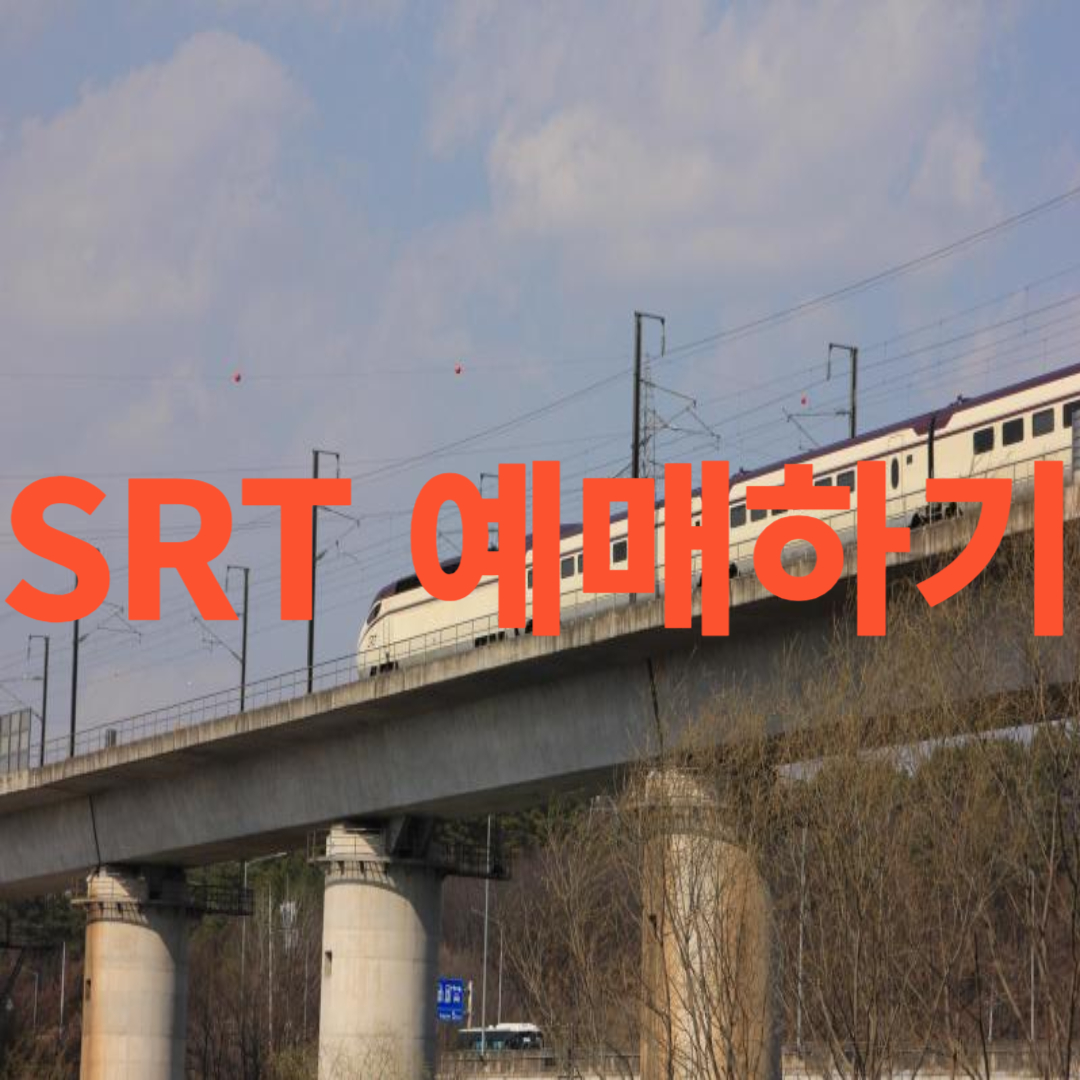 SRT 예매하기