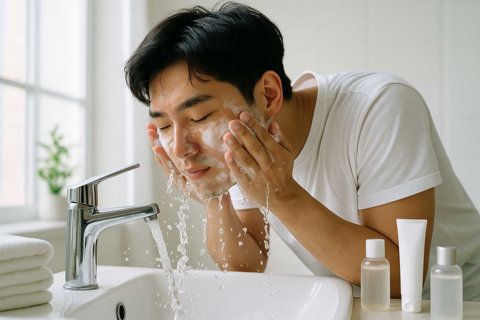 남성 스킨케어 3단계로 완벽 정리