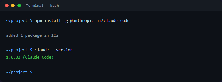 Windows에서 Claude Code 설치하고 첫 실행하기