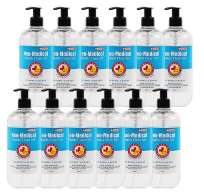 네오메디컬 핸드클린 손소독제, 500ml, 12개