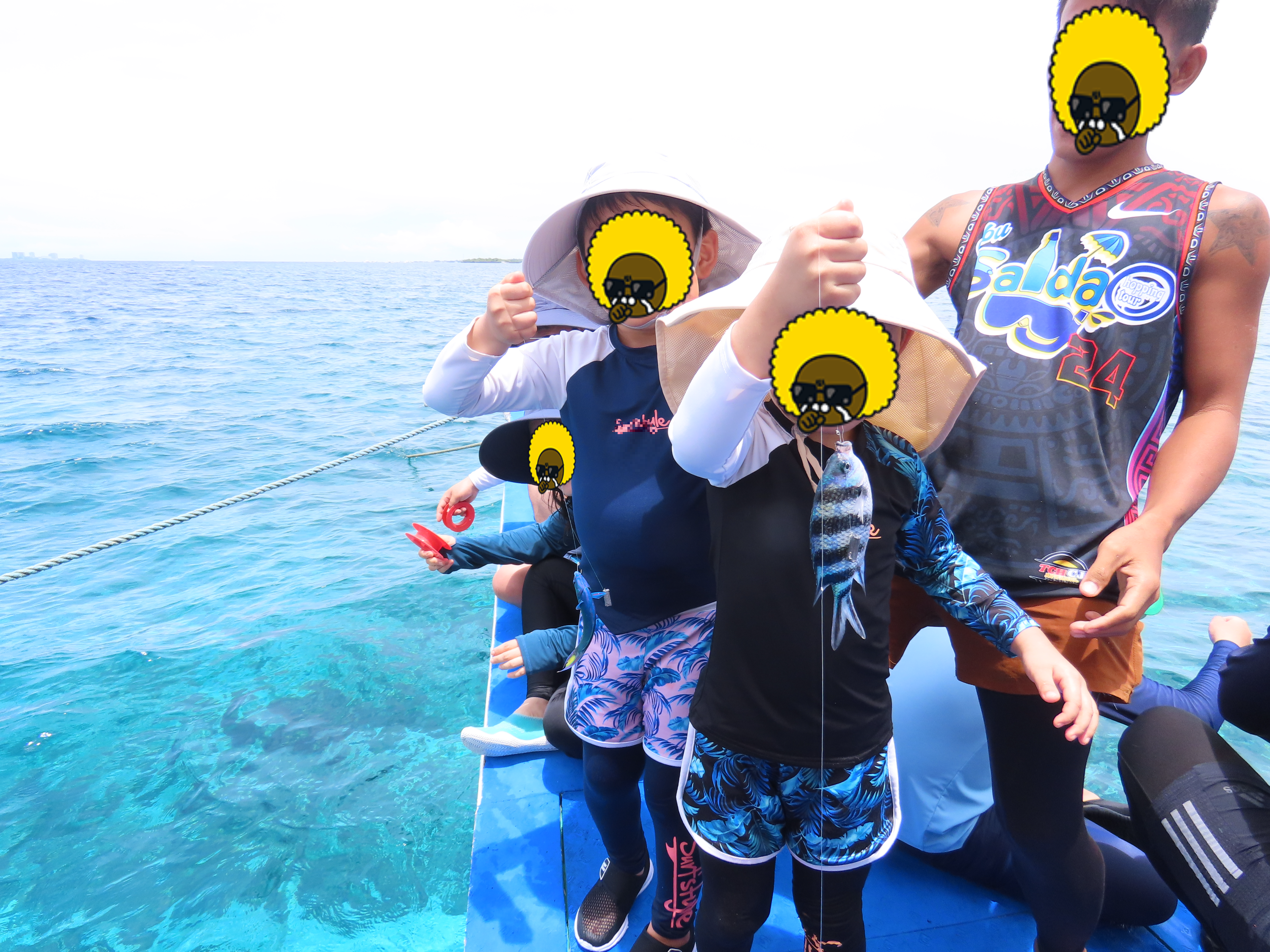 필리핀 전통 줄낚시 체험