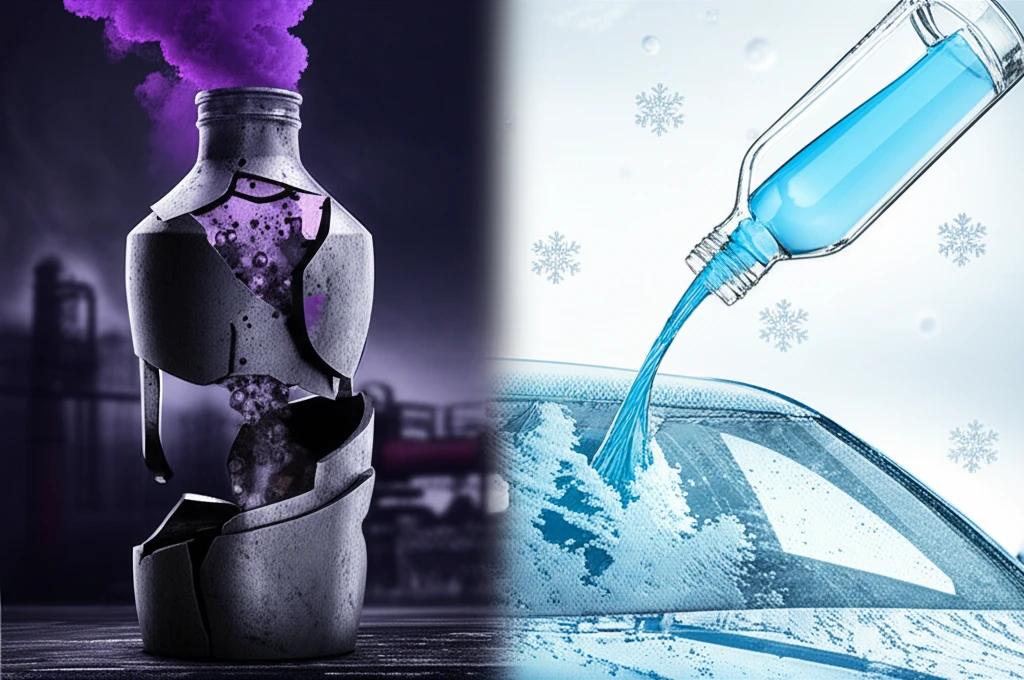 에탄올 워셔액으로 겨울 안전 확보 메..