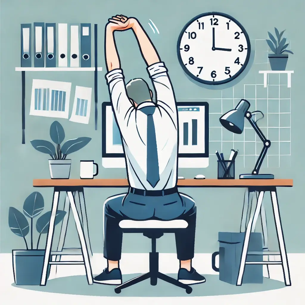 거북목 교정 자세 휴식